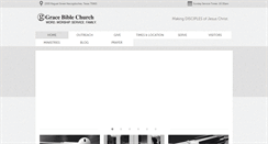 Desktop Screenshot of gracebiblechurch.com